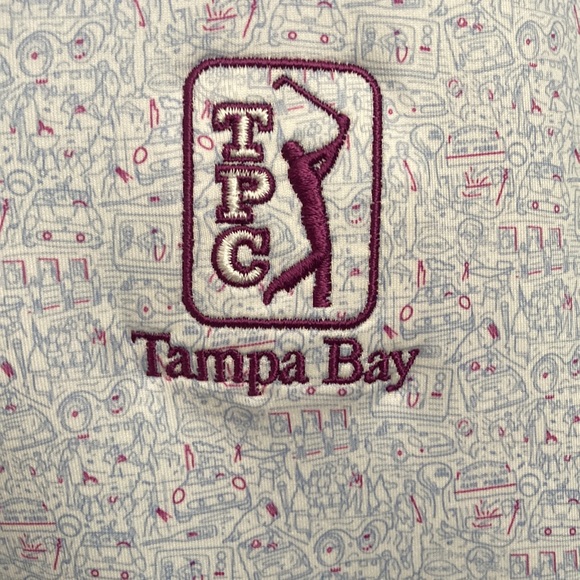 Peter Millar TPC Tampa Bay Men’s Golf Polo. Brand new, never worn. Size Large. - Picture 2 of 4